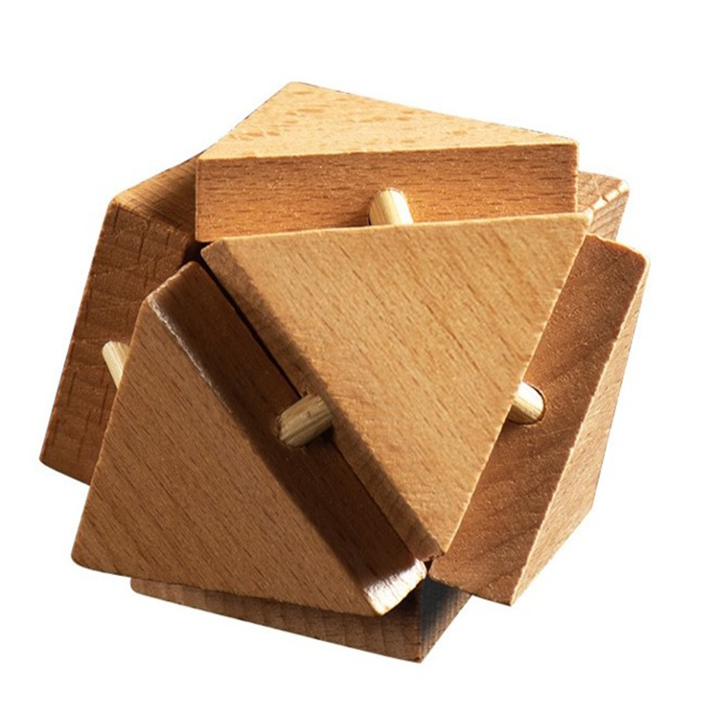 Interlocking Wooden Educational Exquisite Puzzle Toy