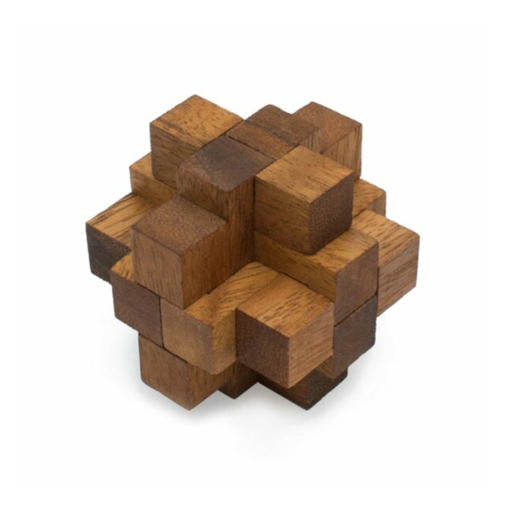 Interlocking 3D Wooden SuperNova Puzzle