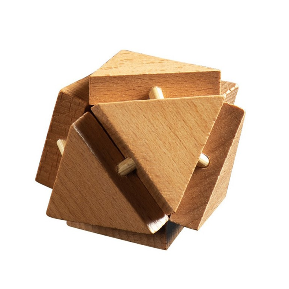 Interlocking Wooden Educational Exquisite Puzzle Toy